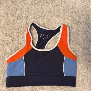 Wilo Women's Colorblock Leggings and Sports Bra